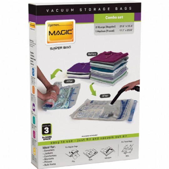 Magic Saver Travel Vacuum Bags 